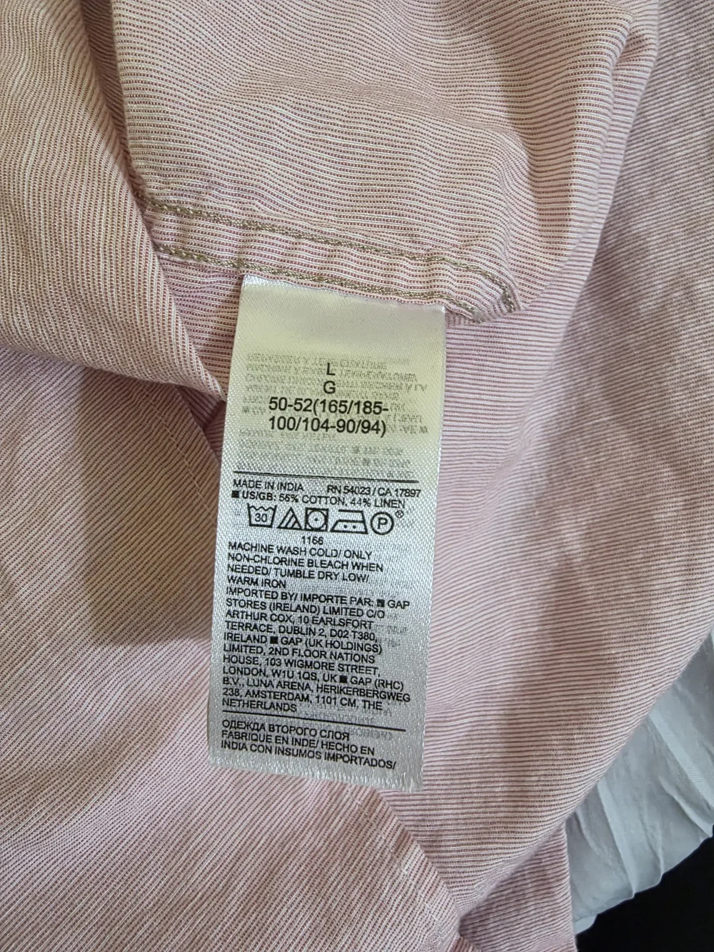 Banana Republic Linen Blend Short-Sleeve Button-Down Shirt
